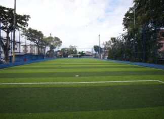 Salvador chega a 82 campos com grama sintética após entrega de arena esportiva em Fazenda Grande II
