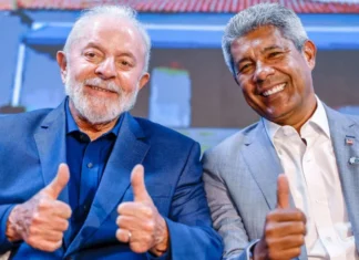 Jerônimo e Lula participam da inauguração da fábrica da BYD em Camaçari, nesta quinta-feira (9)