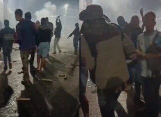 Jovem atingido por rojão durante guerra de fogos segue internado em estado grave no HGE